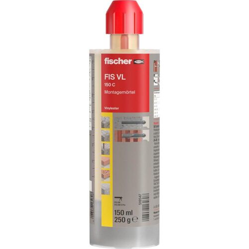 Fischer, Spachtelmasse + Mörtel, Montagemörtel FIS VL 150 C