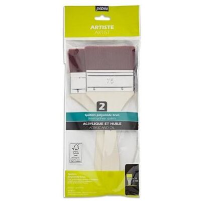 Pebeo Modell 75, 100 - Pinselset - Braun Pebeo Modell 75, 100 - Pinselset - Braun