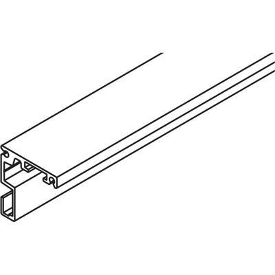HAWA, Profil + Stange, Winkelprofil für Wandbefestigung Junior 80 Holz Alu elox gelocht L= 6000mm HAWA, Profil + Stange, Winkelprofil für Wandbefestigung Junior 80 Holz Alu elox gelocht L= 6000mm