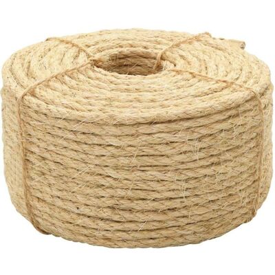 vidaXL Seil 100% Sisal 10 mm 250 m - Seilart vidaXL Seil 100% Sisal 10 mm 250 m - Seilart