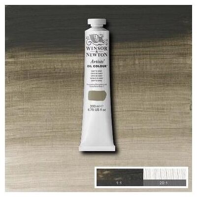 Winsor & Newton, Künstlerfarbe + Bastelfarbe, Artists oil colour 200ml davy's grey 217 (200 ml) Winsor & Newton, Künstlerfarbe + Bastelfarbe, Artists oil colour 200ml davy's grey 217 (200 ml)