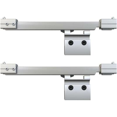 vidaXL Schiebetür mit ESG-Glas und Aluminium - 90x205 cm vidaXL Schiebetür mit ESG-Glas und Aluminium - 90x205 cm