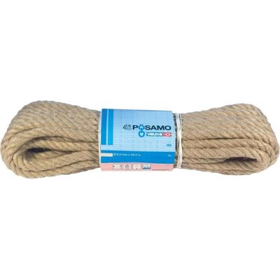 Magni, Klettband, Hanf-Mehrzweckleine gedr.8-9mmx20m auf Docke (8 mm) Magni, Klettband, Hanf-Mehrzweckleine gedr.8-9mmx20m auf Docke (8 mm)