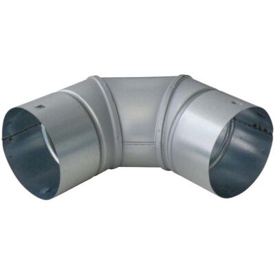 Maico MF-B63 - Blechbogen DN63 - 90° verzinkter Stahl Maico MF-B63 - Blechbogen DN63 - 90° verzinkter Stahl