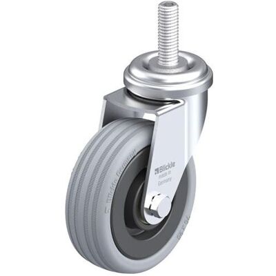 Blickle, Möbelrollen, LRA-VPA 75K-GS10, Roller, 150 kg, Grau, Stahl, Deutschland, 1 Stück(e), 98 mm Blickle, Möbelrollen, LRA-VPA 75K-GS10, Roller, 150 kg, Grau, Stahl, Deutschland, 1 Stück(e), 98 mm
