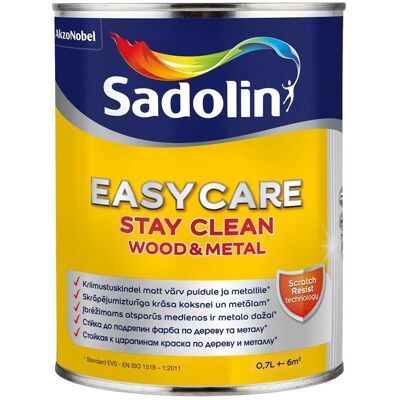 Sadolin, Künstlerfarbe + Bastelfarbe, Paint Easycare Wood And Metal Bw 0.7l (700 ml) Sadolin, Künstlerfarbe + Bastelfarbe, Paint Easycare Wood And Metal Bw 0.7l (700 ml)