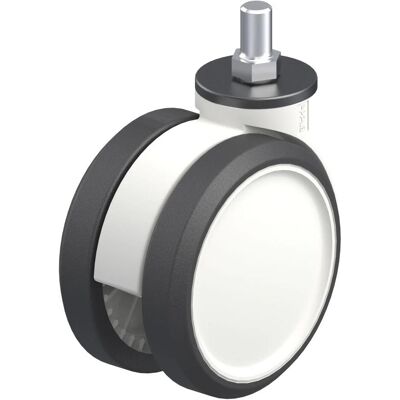 Blickle, Möbelrollen, 763208 LKDG-PUA 100G Kunststoff-Doppel-Lenkrolle Rad-Durchmesser: 100 mm Tragfäh Blickle, Möbelrollen, 763208 LKDG-PUA 100G Kunststoff-Doppel-Lenkrolle Rad-Durchmesser: 100 mm Tragfäh