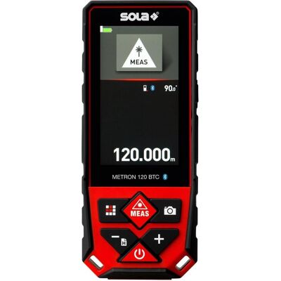 Sola METRON 120 BTC - Bluetooth - 120 m - IP65 - Distanzmessgerät Sola METRON 120 BTC - Bluetooth - 120 m - IP65 - Distanzmessgerät