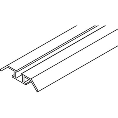 HAWA, Zubehör Türbeschlag, Einfachlaufschiene, Alu, eloxiert, zum Kleben, L= 3500 mm HAWA, Zubehör Türbeschlag, Einfachlaufschiene, Alu, eloxiert, zum Kleben, L= 3500 mm