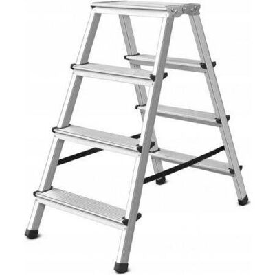 AWTOOLS 4-Stufen Aluminiumleiter - Trittleiter AWTOOLS 4-Stufen Aluminiumleiter - Trittleiter