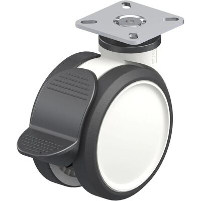 Blickle, Möbelrollen, 763331 LKDG-PUA 100G-RA-P23 Kunststoff-Doppel-Lenkrolle Rad-Durchmesser: 100 mm Blickle, Möbelrollen, 763331 LKDG-PUA 100G-RA-P23 Kunststoff-Doppel-Lenkrolle Rad-Durchmesser: 100 mm
