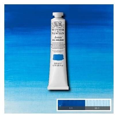 Winsor & Newton, Künstlerfarbe + Bastelfarbe, Artists oil colour 200ml manganese blue hue 379 (200 ml) Winsor & Newton, Künstlerfarbe + Bastelfarbe, Artists oil colour 200ml manganese blue hue 379 (200 ml)