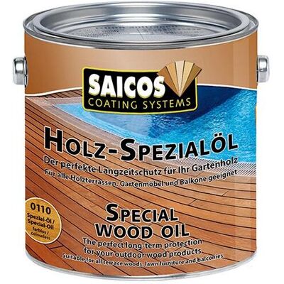 Saicos Holzschutzöl - Transparent - 2,50 l Saicos Holzschutzöl - Transparent - 2,50 l