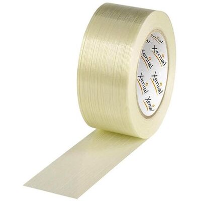 3M Klebeband, Filamentklebeband m.Lngsfaden Breite 50mm Lnge 50m S.100 transparent XENIAL - VPE: 18 (50 mm) 3M Klebeband, Filamentklebeband m.Lngsfaden Breite 50mm Lnge 50m S.100 transparent XENIAL - VPE: 18 (50 mm)