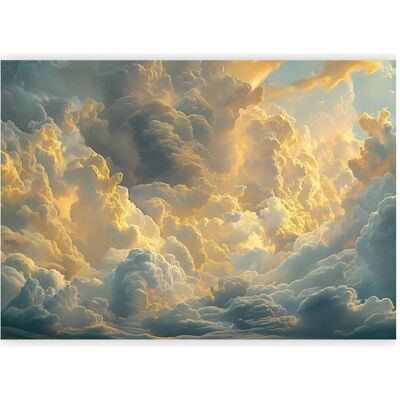 Artgeist, Tapete, Fototapete - Last Breath of the Day: Clouds Illuminated by Evening Glow (250 x 175 cm) Artgeist, Tapete, Fototapete - Last Breath of the Day: Clouds Illuminated by Evening Glow (250 x 175 cm)