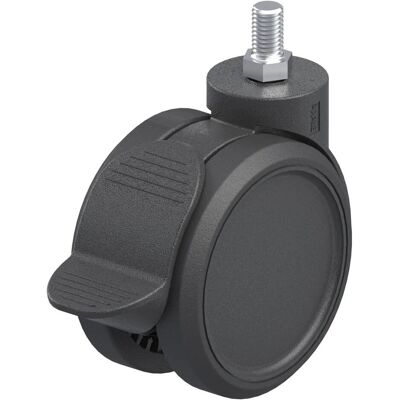 Blickle, Möbelrollen, 759283 LKDB-PUA 100G-RA Kunststoff-Doppel-Lenkrolle Rad-Durchmesser: 100 mm Trag Blickle, Möbelrollen, 759283 LKDB-PUA 100G-RA Kunststoff-Doppel-Lenkrolle Rad-Durchmesser: 100 mm Trag