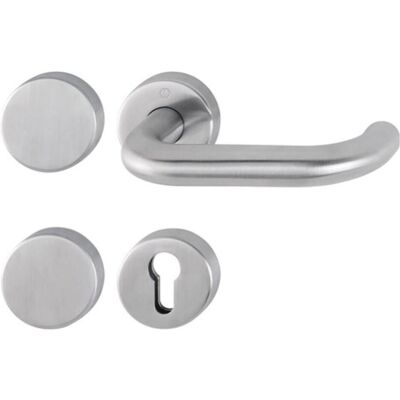 Hoppe Edelstahl Türgriff-Set - Für 40-65mm Türstärke Hoppe Edelstahl Türgriff-Set - Für 40-65mm Türstärke