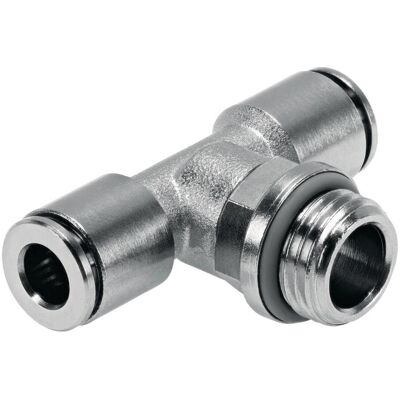 Festo, Zubehör Befestigungstechnik, T-Fitting M5 to 4mm Festo, Zubehör Befestigungstechnik, T-Fitting M5 to 4mm