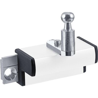 Geze, Möbelausstattung, OL90N/OL95 Flügelbock Standard für Holzfenster Euronut, Alu weiss RAL 9016 (1 Stk.) Geze, Möbelausstattung, OL90N/OL95 Flügelbock Standard für Holzfenster Euronut, Alu weiss RAL 9016 (1 Stk.)
