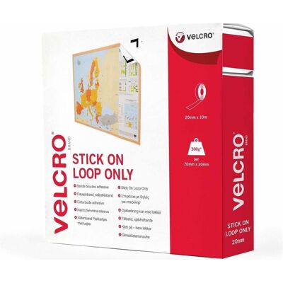Velcro brand, Klettband, Flauschband (20 mm, 0.30 kg) Velcro brand, Klettband, Flauschband (20 mm, 0.30 kg)