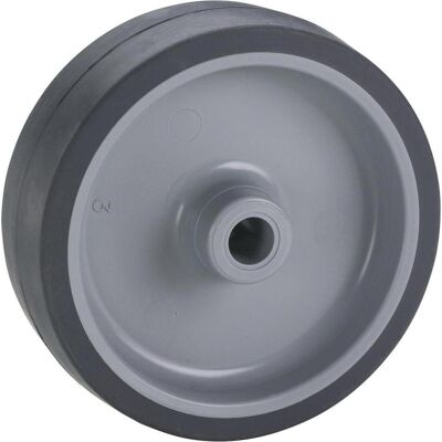 Dörner + Helmer, Möbelrollen, Rad TPE Kunststoff-Felge 125 mm 80 kg Dörner + Helmer, Möbelrollen, Rad TPE Kunststoff-Felge 125 mm 80 kg