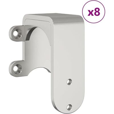 vidaXL Edelstahl-Schiebetürset - Doppelgarage-Türen vidaXL Edelstahl-Schiebetürset - Doppelgarage-Türen