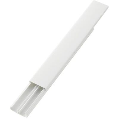 Sygonix - SY-5045582 - 2 m x 30 mm x 11.2 mm - Weiß - Kabelkanal Sygonix - SY-5045582 - 2 m x 30 mm x 11.2 mm - Weiß - Kabelkanal