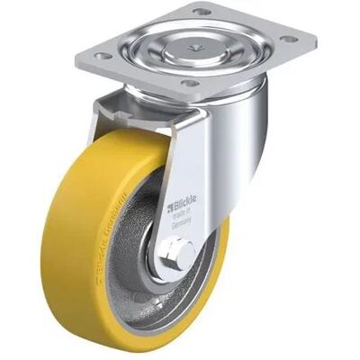 Blickle, Möbelrollen, LH-GTH 150K, Roller, 2000 kg, Hellbraun, Stahl, Deutschland, 1 Stück(e), 197 mm Blickle, Möbelrollen, LH-GTH 150K, Roller, 2000 kg, Hellbraun, Stahl, Deutschland, 1 Stück(e), 197 mm
