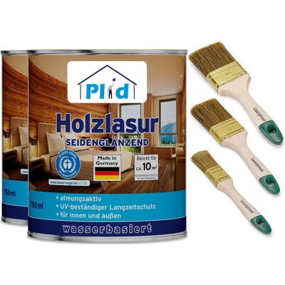 Plid Premium Holzlasur 1,5L - Für ca. 20m² - Holzschutz & Pflege Plid Premium Holzlasur 1,5L - Für ca. 20m² - Holzschutz & Pflege
