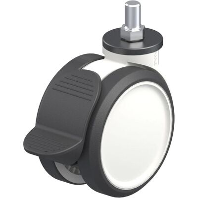 Blickle, Möbelrollen, 763209 LKDG-PUA 100G-RA Kunststoff-Doppel-Lenkrolle Rad-Durchmesser: 100 mm Trag Blickle, Möbelrollen, 763209 LKDG-PUA 100G-RA Kunststoff-Doppel-Lenkrolle Rad-Durchmesser: 100 mm Trag