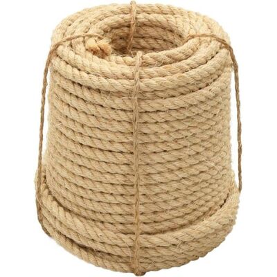MAISONCHIC Sisal Seil - 12mm x 250m - Langlebig & Umweltfreundlich MAISONCHIC Sisal Seil - 12mm x 250m - Langlebig & Umweltfreundlich