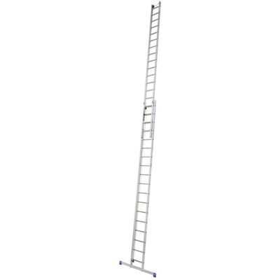 KRAUSE Seilzugleiter STABILO - 36 Sprossen Aluminium, silber KRAUSE Seilzugleiter STABILO - 36 Sprossen Aluminium, silber