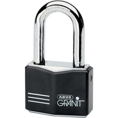 Abus Vorhängeschloss, Ultimatives Stahl-Sicherheitsschloss, Schwarz, Stahlbügel, 50 mm Bügelhöhe, Bügeldurchmesser Abus Vorhängeschloss, Ultimatives Stahl-Sicherheitsschloss, Schwarz, Stahlbügel, 50 mm Bügelhöhe, Bügeldurchmesser