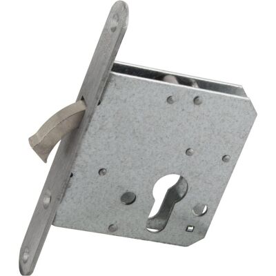 Assa Abloy - DM 55 - PZ - Rundstulp Edelstahl - Türschloss Assa Abloy - DM 55 - PZ - Rundstulp Edelstahl - Türschloss
