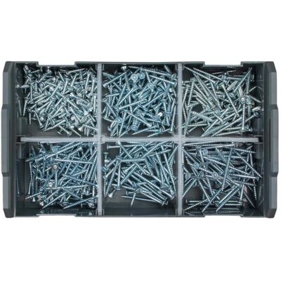 L-BOXX - TX 4 mm Sortiment - gemischte Größen - galvanisierte Holzschrauben - Schraubensatz L-BOXX - TX 4 mm Sortiment - gemischte Größen - galvanisierte Holzschrauben - Schraubensatz