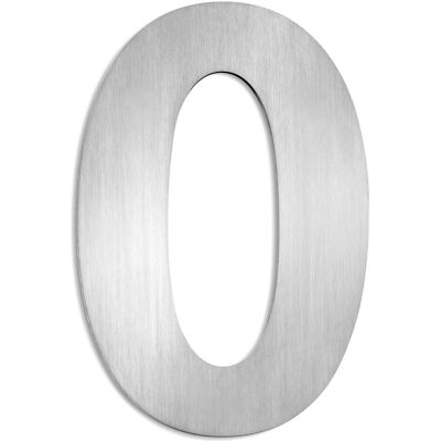 CMD Hausnummer + Türschild, Edelstahl, Größe 0 - Hausnummer und Türschild CMD Hausnummer + Türschild, Edelstahl, Größe 0 - Hausnummer und Türschild