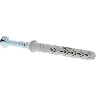 Spit Maueranker - 50 Stück - Ø10x120 mm - Furchenkopf - Mehrmaterial - 70mm Tiefe - 567959 Spit Maueranker - 50 Stück - Ø10x120 mm - Furchenkopf - Mehrmaterial - 70mm Tiefe - 567959