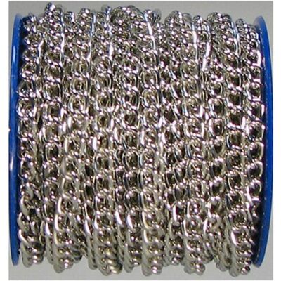 Dörner + Helmer, Kette, DH Panzerkette Ø 1.8 mm, vernickelt 20 m (20 m) Dörner + Helmer, Kette, DH Panzerkette Ø 1.8 mm, vernickelt 20 m (20 m)