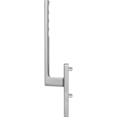 Hoppe - TOULON - 253 mm - Aluminium Edelstahl Finish - Türgriff Hoppe - TOULON - 253 mm - Aluminium Edelstahl Finish - Türgriff