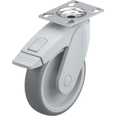 Blickle, Möbelrollen, 951176 LKFG-TPA 126G-FI-P25 Kunststoff-Lenkrolle Rad-Durchmesser: 125 mm Tragfäh Blickle, Möbelrollen, 951176 LKFG-TPA 126G-FI-P25 Kunststoff-Lenkrolle Rad-Durchmesser: 125 mm Tragfäh