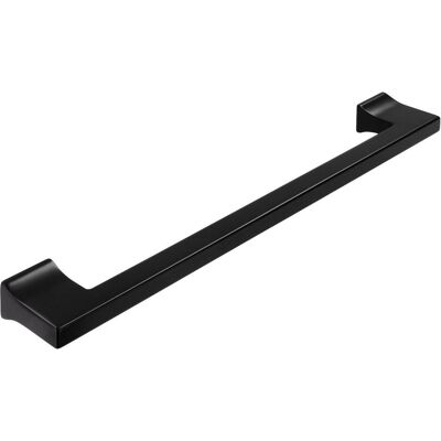 Siro, Möbelgriff, Möbelgriff Beres LA 192 mm, Breite 212 mm, schwarz matt Siro, Möbelgriff, Möbelgriff Beres LA 192 mm, Breite 212 mm, schwarz matt