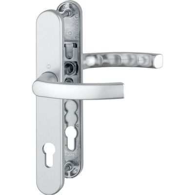 Hoppe LIÈGE Türgarnitur - Fest/drehbar, Aluminium, PZ 92, Silber Hoppe LIÈGE Türgarnitur - Fest/drehbar, Aluminium, PZ 92, Silber