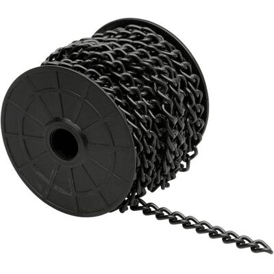 SWG, Kette, 68017164175 Panzerkette Schwarz Stahl (10 m) SWG, Kette, 68017164175 Panzerkette Schwarz Stahl (10 m)