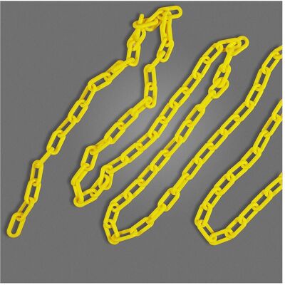 Brady, Kette, B-900, Bradylink-Ketten, Polyethylen, Gelb, 28mm (B) x 50mm (H) x 25m (L) im Set (25 m) Brady, Kette, B-900, Bradylink-Ketten, Polyethylen, Gelb, 28mm (B) x 50mm (H) x 25m (L) im Set (25 m)