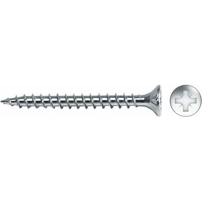 Celo Vlox 5x60 mm Verzinkte Senkkopfschrauben - 250 Stück Celo Vlox 5x60 mm Verzinkte Senkkopfschrauben - 250 Stück