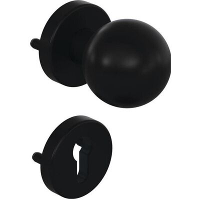 Hewi - Rosettengarnitur 162PBR03.233 Polyamid 90m PZ DIN links/rechts rund - Drückergarnitur Hewi - Rosettengarnitur 162PBR03.233 Polyamid 90m PZ DIN links/rechts rund - Drückergarnitur