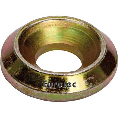 Eurotec, Muttern + Unterlegscheiben, Unterlegscheibe (Rosette) gelb verz. Ø 10,0 Eurotec, Muttern + Unterlegscheiben, Unterlegscheibe (Rosette) gelb verz. Ø 10,0