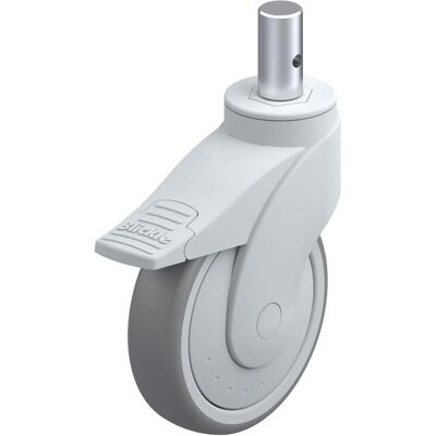 Blickle 743860 LWG-TPA 126KF-FI-ZA55 Drehgelenkrolle - Kunststoff, 125mm, 110kg max Blickle 743860 LWG-TPA 126KF-FI-ZA55 Drehgelenkrolle - Kunststoff, 125mm, 110kg max
