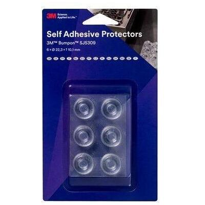 3M Möbelgleiter + Schutzpuffer, Bumpon Elastikpuffer, transparent, rund, Durchm. 22,3 mm Höhe: 10,1 mm, selbstklebend, absorbieren (12 Stk.) 3M Möbelgleiter + Schutzpuffer, Bumpon Elastikpuffer, transparent, rund, Durchm. 22,3 mm Höhe: 10,1 mm, selbstklebend, absorbieren (12 Stk.)