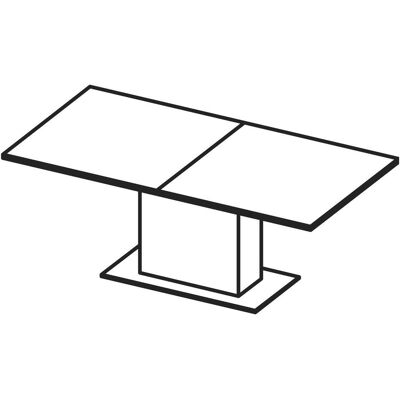 Pöttker - BASIC SYNCHRON - Auszugslänge 1081 mm - Stahl - Verzinkt - table extension slide Pöttker - BASIC SYNCHRON - Auszugslänge 1081 mm - Stahl - Verzinkt - table extension slide